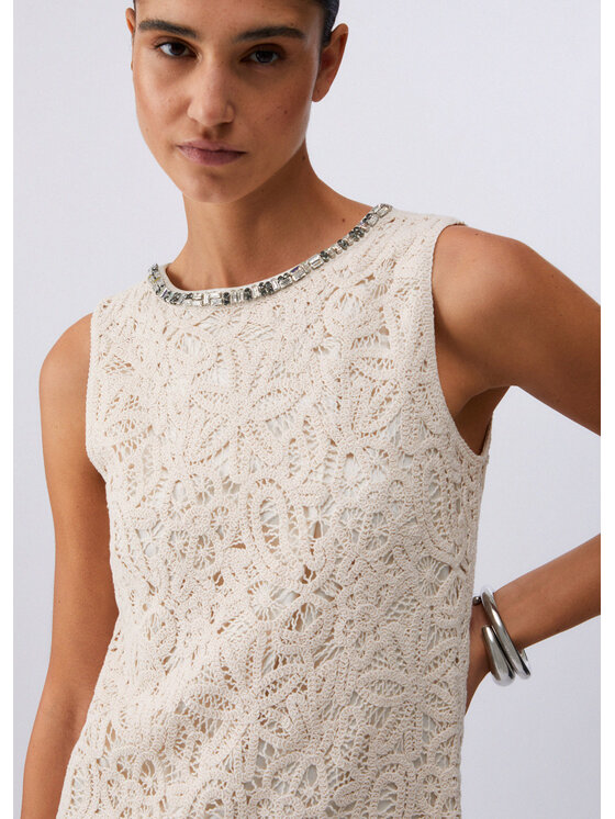 Liu Jo Liu Jo Abito da sera WA6362J7871W9831 Bianco Regular Fit