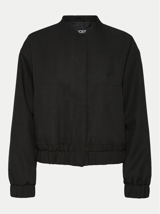 Pieces Pieces Bundy bomber Annie 17150150 Čierna Regular Fit