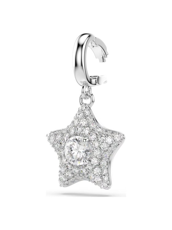 Fugart Fugart Naszyjnik Charms SWAROVSKI Sublima gwiazdka 5760562 Srebrny