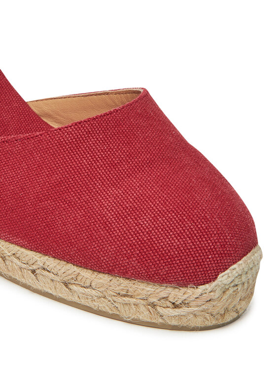 Castañer Castañer Espadrile Carol/6/002 021655 Rdeča