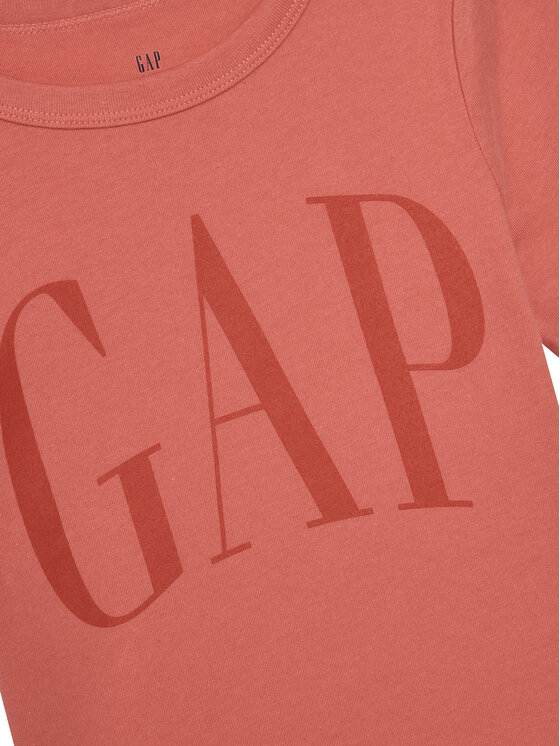 Gap Gap Póló 708411-02 Narancssárga Regular Fit