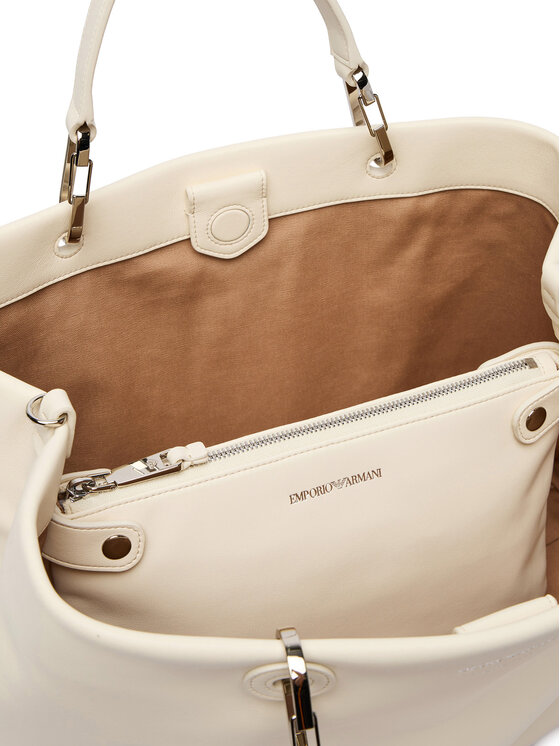 Emporio Armani Emporio Armani Ročna torba EW000360 AF18673 U1070 Écru