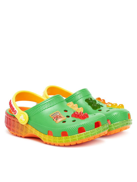 Crocs Crocs Šľapky Classic Haribo 211145 Zelená