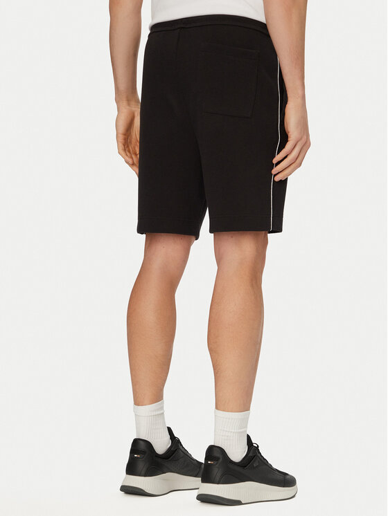 BOSS BOSS Pantaloni scurți sport Join Headlo 50561776 Negru Regular Fit