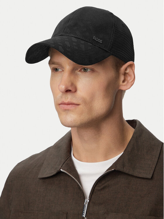 BOSS BOSS Kšiltovka Zed 50560346 Černá