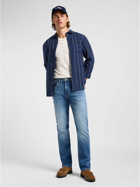 Lee Lee Jeans BROOKLYN STRAIGHT Blu Regular Fit
