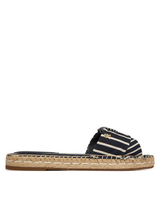 Tommy Hilfiger Tommy Hilfiger Παντόφλες Canvas FW0FW09140 Σκούρο μπλε