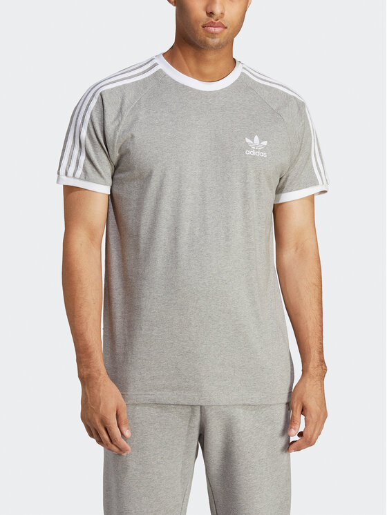 adidas adidas Majica Adicolor Classics 3-Stripes T-Shirt IA4848 Siva Slim Fit