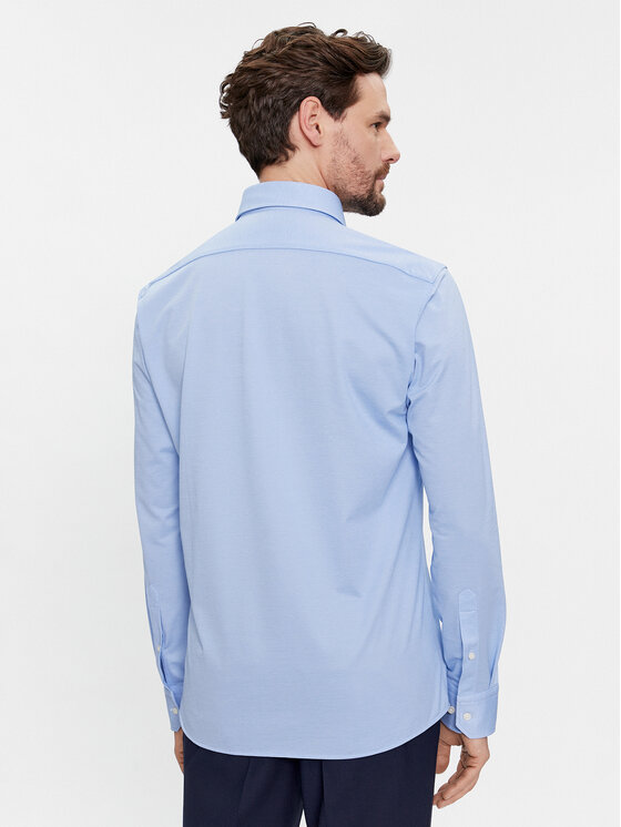 BOSS Boss Camicia 50469378 Celeste Regular Fit