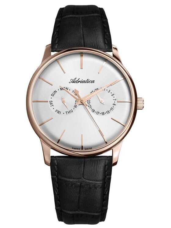 Adriatica Adriatica Hodinky A8243.9213QF Čierna
