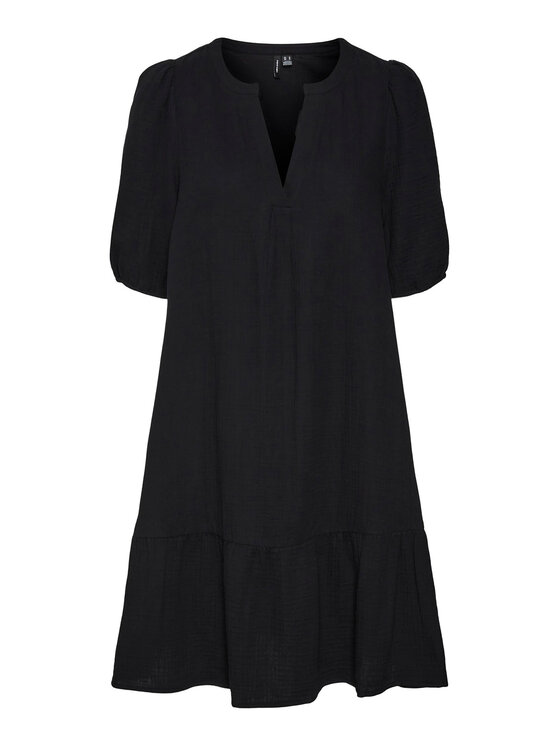 Vero Moda Vero Moda Ikdienas kleita Natali 10279682 Melns Regular Fit