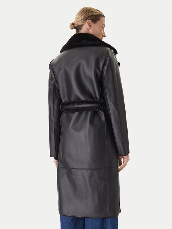 LOLA CASADEMUNT LOLA CASADEMUNT Зимове пальто LF2501015 Чорний Regular Fit