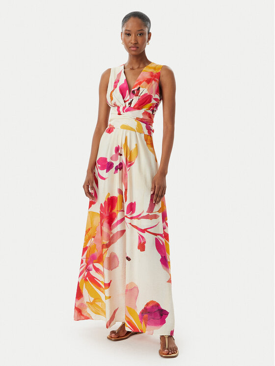 LOLA CASADEMUNT LOLA CASADEMUNT Abito da sera MS2616016 Crema Regular Fit