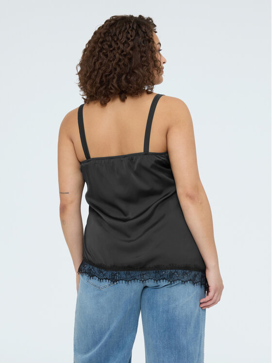 Fiorella Rubino Fiorella Rubino Top D004T000262N033 Czarny Regular Fit