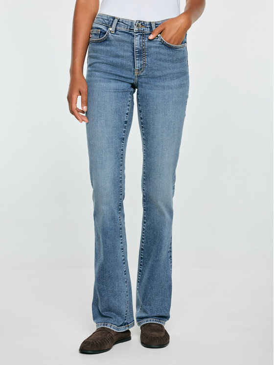 BIG STAR BIG STAR Jeansy ANELA Niebieski Bootcut Fit