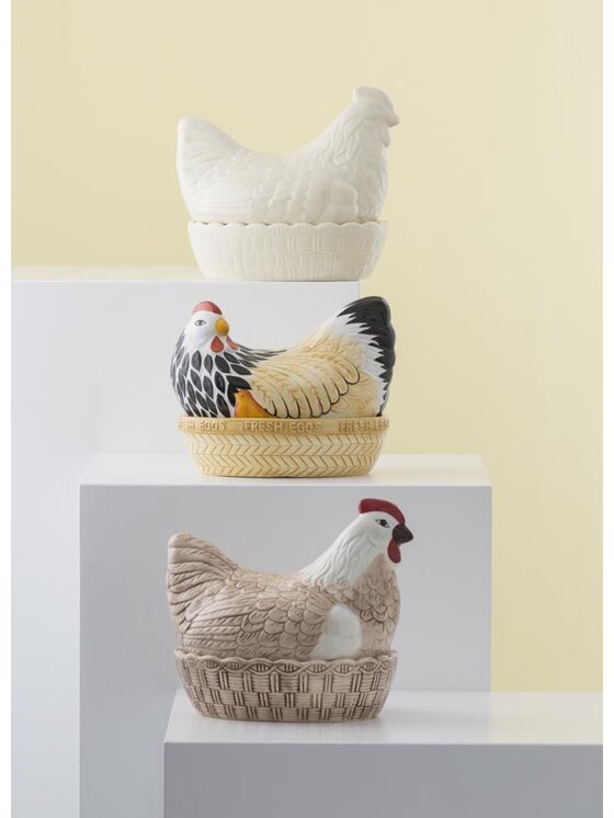 Mason Cash Mason Cash Pojemnik Mason Cash Hen Nests Biały