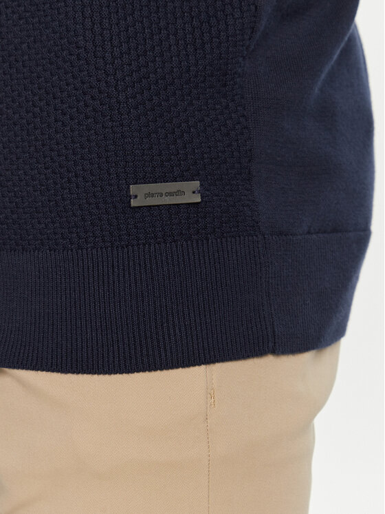 Pierre Cardin Pierre Cardin Pullover C5 51012.5065 Dunkelblau Regular Fit