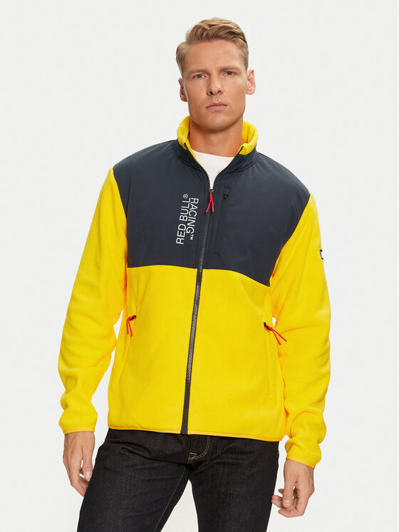 Pepe Jeans Prechodná bunda Red Bull Racing RM490006 Žltá Regular Fit