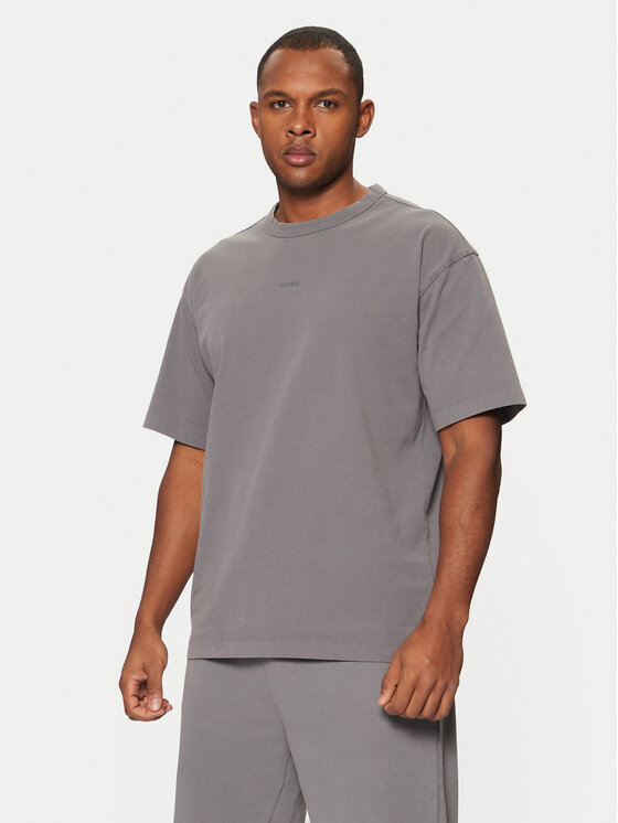 HUGO HUGO Тишърт Docku 50531739 Сив Relaxed Fit