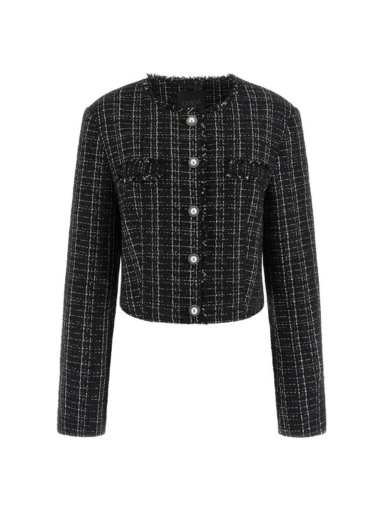 Guess Guess Marynarka 179388 Czarny Classic Fit
