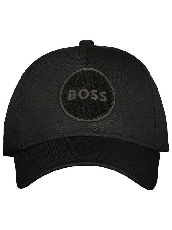 BOSS BOSS Šiltovka ZED_TR Twill Logo Patch Cap Čierna