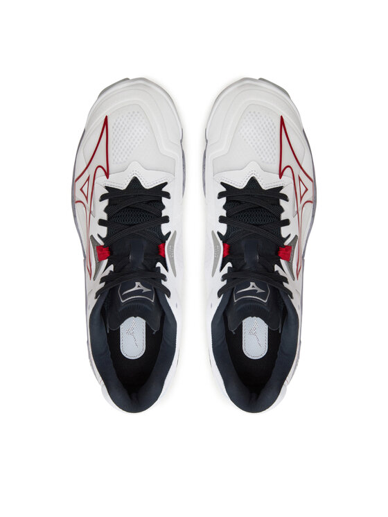 Mizuno Mizuno Čevlji za športe v zaprtih prostorih Wave Lightning Z8 V1GA2400 Bela
