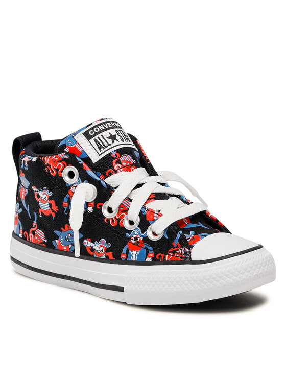 Converse Converse Tornacipő Chuck Taylor All Star Street Mid 672732C Fekete
