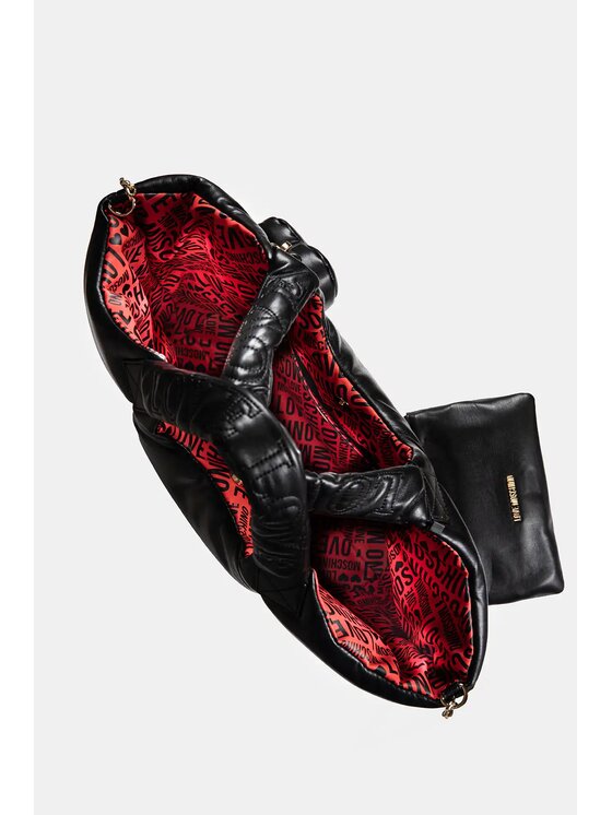 MOSCHINO MOSCHINO Ročna torba JC4321PP0NKM100A Črna