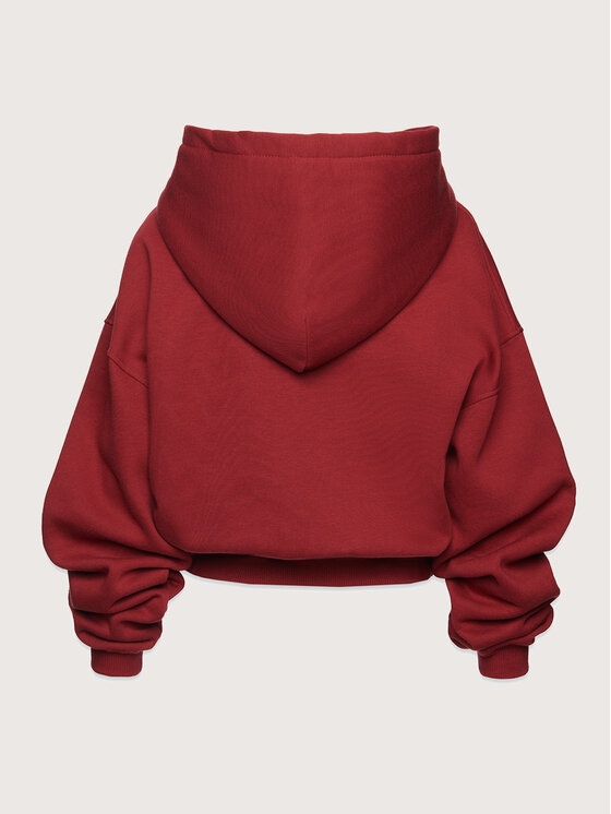 La Mania La Mania Felpa TAYLA Bordeaux Classic Fit