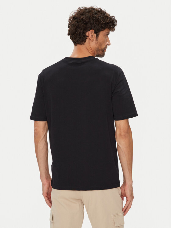 Napapijri Napapijri Tričko Smallbox NP0A88TR Čierna Regular Fit