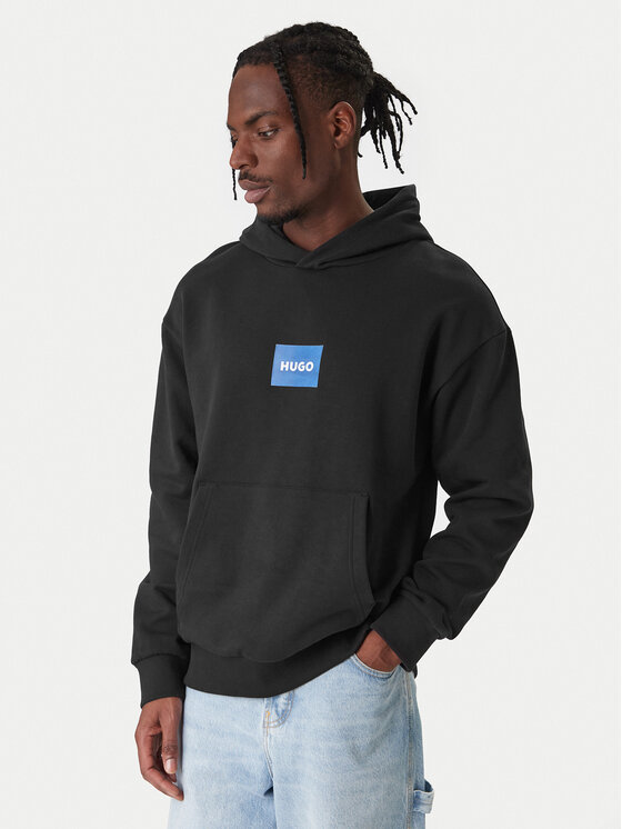 HUGO HUGO Mikina Nayohood 50556613 Černá Regular Fit