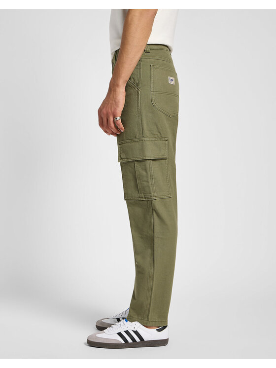 Lee Lee Pantaloni chino CARGO PANT Verde Loose Fit