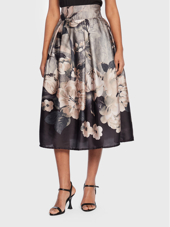 Rinascimento Rinascimento Плисирана пола CFC0018704002 Зелен Regular Fit