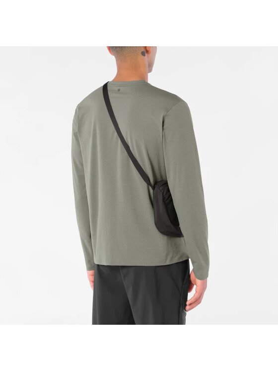 Salomon Salomon Koszulka techniczna TRACKLINE LS TEE M Zielony Regular Fit