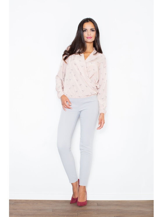 FIGL FIGL Μπλουζάκι M371 Ροζ Regular Fit