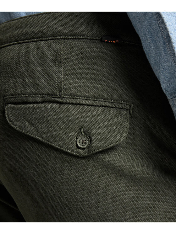Lee Lee Pantaloni chino L768QL61 Verde Regular Fit