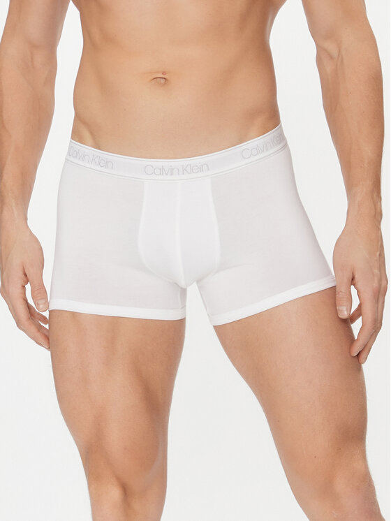 Calvin Klein Underwear Bokseršorti 000NB2864A Balts Regular Fit