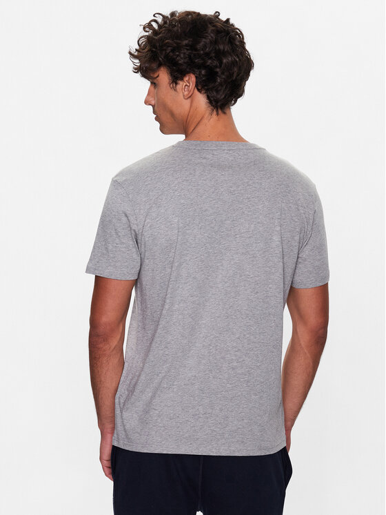 Tommy Hilfiger Tommy Hilfiger T-shirt UM0UM02916 Siva Regular Fit
