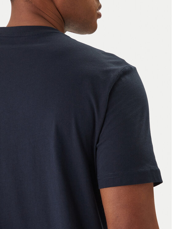 EA7 Emporio Armani EA7 Emporio Armani Tričko 7M001307 AF10375 Tmavomodrá Regular Fit