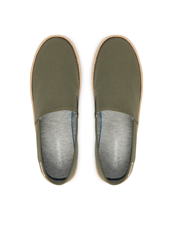 Calvin Klein Calvin Klein Espadrile Ess Espadrille Cv HM0HM02076 Verde