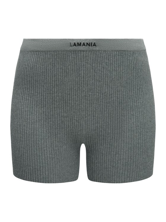 La Mania La Mania Sportovní kraťasy EASE Šedá Classic Fit