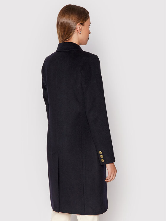 LAUREN RALPH LAUREN Lauren Ralph Lauren Vilnas mētelis Sb Crest Patrch Wl Ct 297853841001 Tumši zils Regular Fit