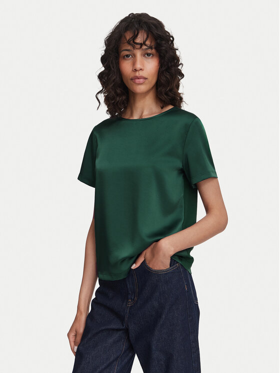 Weekend Max Mara Bluză Gilbert 2625946041 Verde închis Regular Fit
