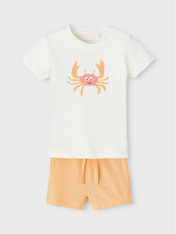 NAME IT NAME IT Komplekti kuuluvad t-särk ja spordišortsid 13204117 Värviline Regular Fit