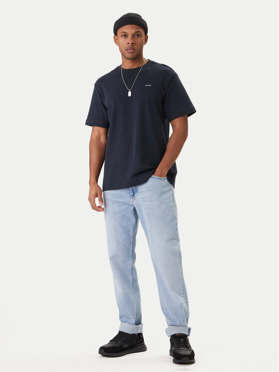 G-Star Raw G-Star Raw Marškinėliai D28609-C812 Tamsiai mėlyna Regular Fit