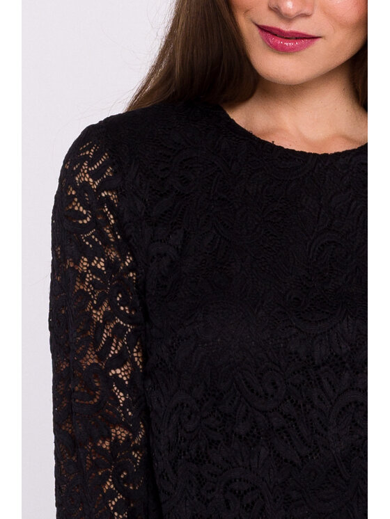 Stylove Stylove Kombinezon S381 Czarny Ladies Fit