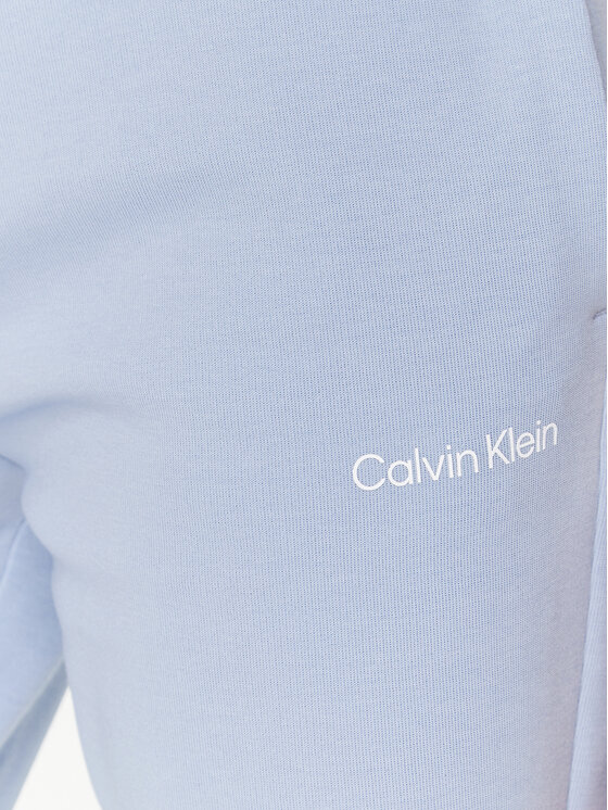 Calvin Klein Calvin Klein Donji dio trenerke Micro Logo Essential K20K204424 Svijetloplava Regular Fit