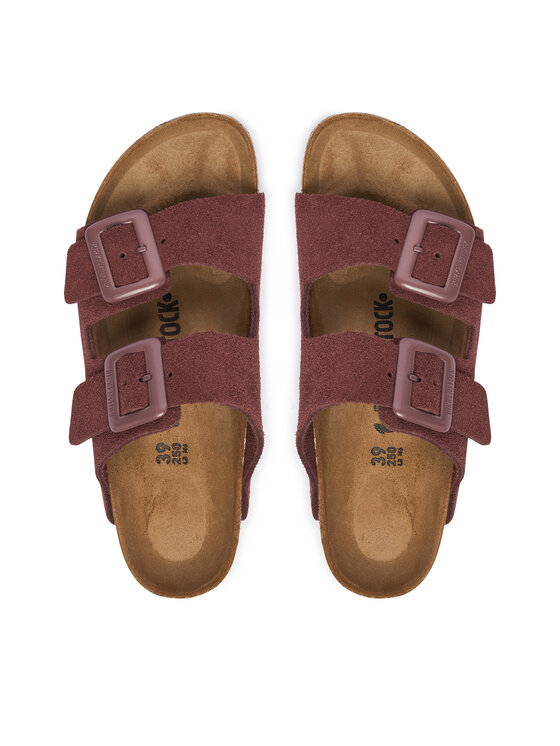 Birkenstock Birkenstock Šlepetės Arizona Cushion Buckle 1033103 Tamsiai rožinė