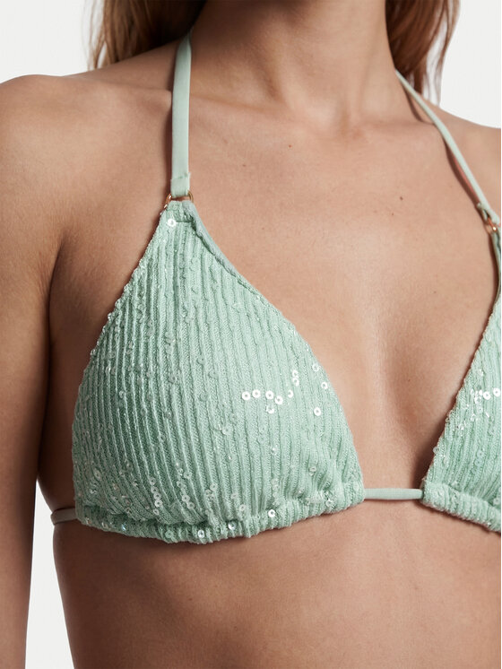 Guess Guess Bikinio viršus E6GJ07 KBMV0 Žalia