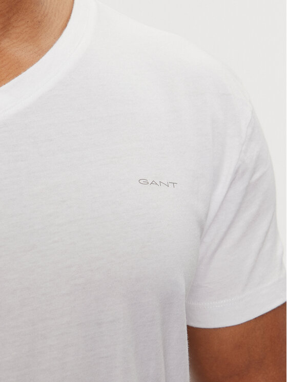 Gant Gant 2-dielna súprava tričiek 900002018 Biela Regular Fit